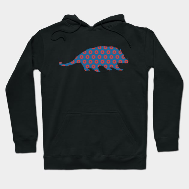 Phish Possum Donuts Hoodie by NeddyBetty